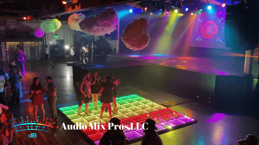 14' x 14' Infinity LED Light Up Dance Floor